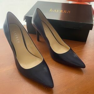Lauren by Ralph Lauren Navy Heels